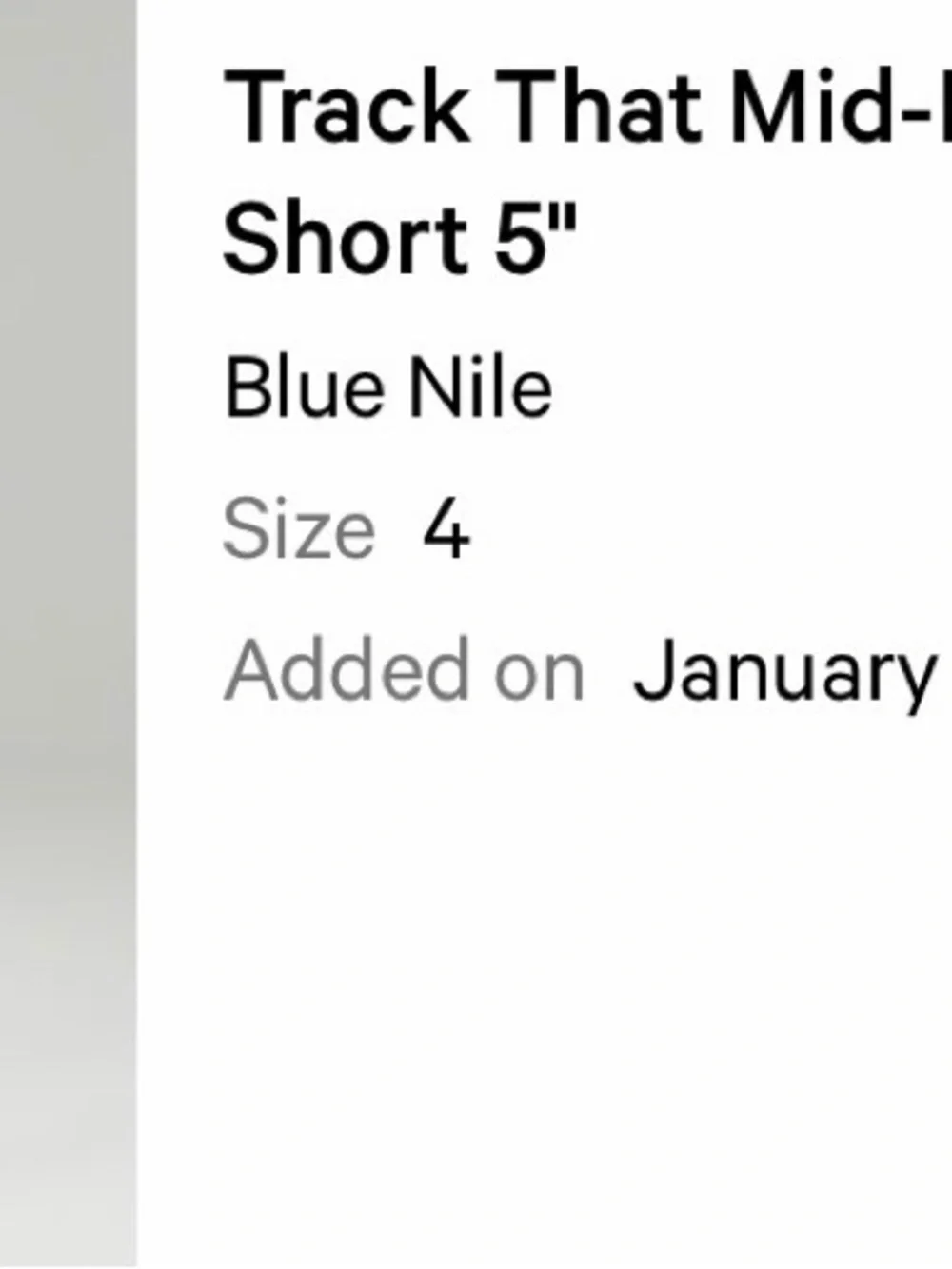 Lululemon Track That Mid-Rise Lined Short 5